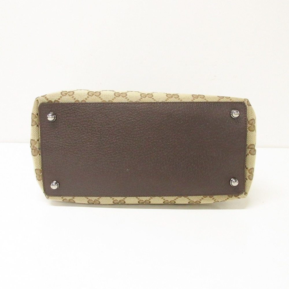 Gucci Pattern Eclipse Tote Tan Jacquard Leather B… - image 4